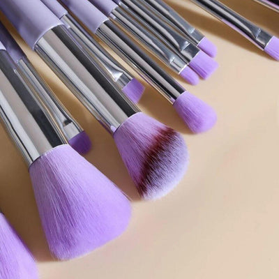 13 Pcs Makeup Brushes In velvet Bag - SORO Shop