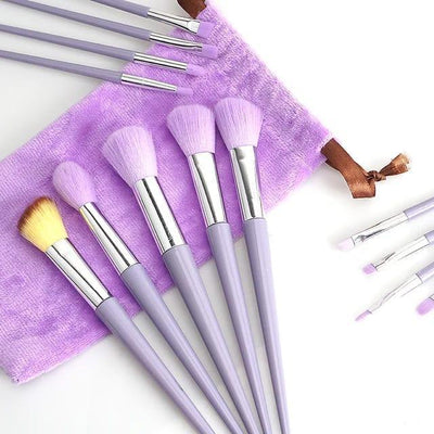 13 Pcs Makeup Brushes In velvet Bag - SORO Shop